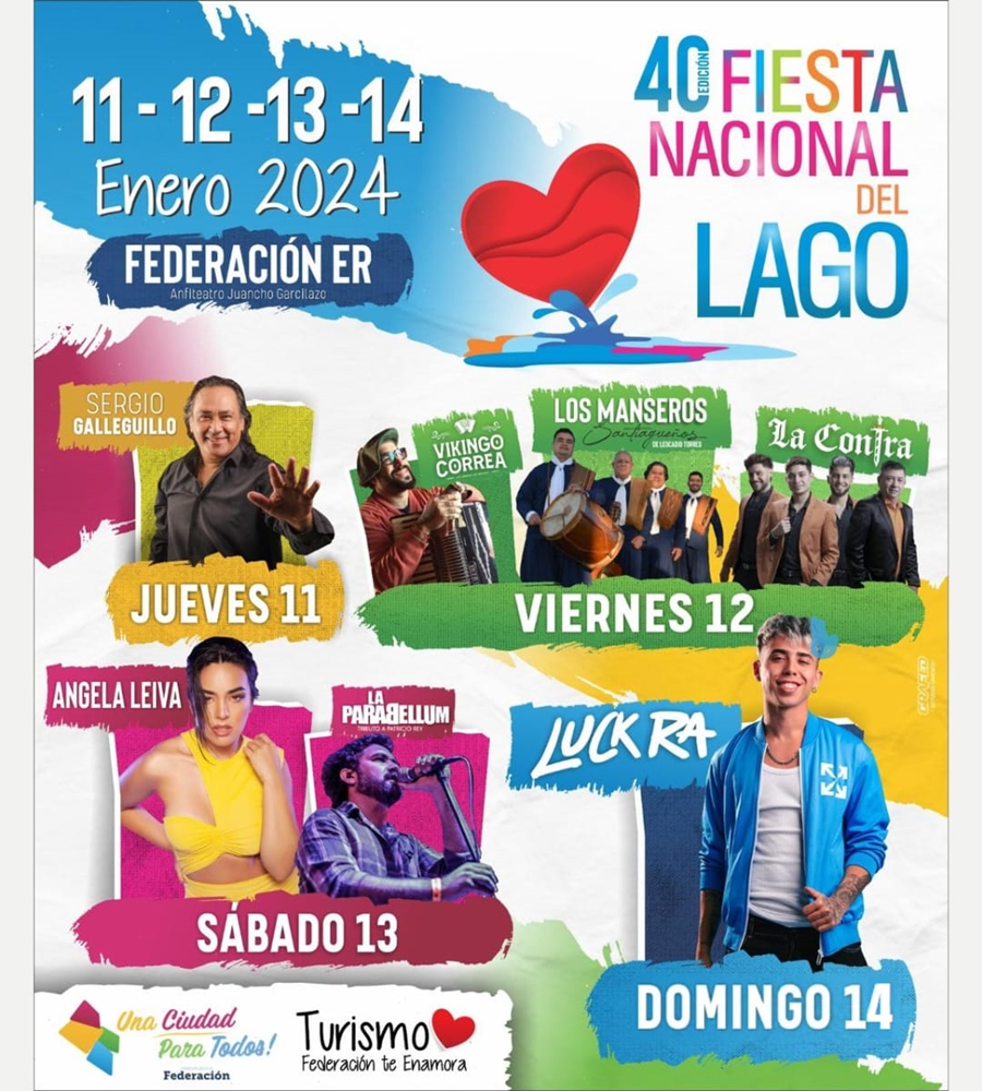 VALORES DE BONOS Y ENTRADAS PARA LA FIESTA DEL LAGO Municipalidad de